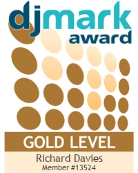 Click to validate Rikki's Mobile Disco and Events's DJmark Award status